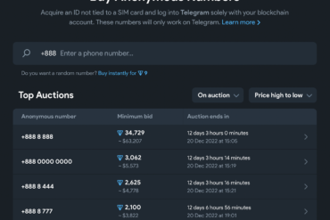 Telegram Fragment Platform