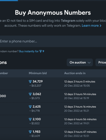 Telegram Fragment Platform