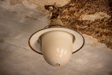 Ceiling with water leak